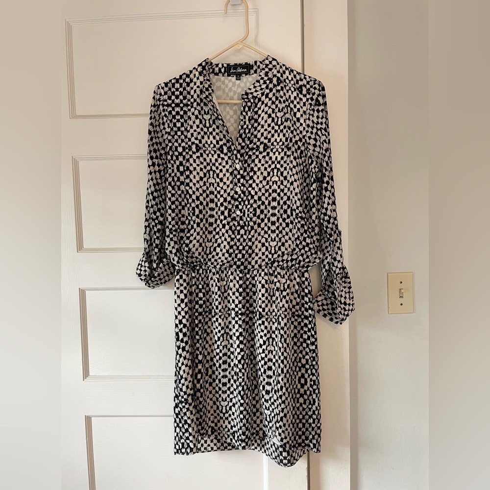 Sam Edelman lined shirt dress